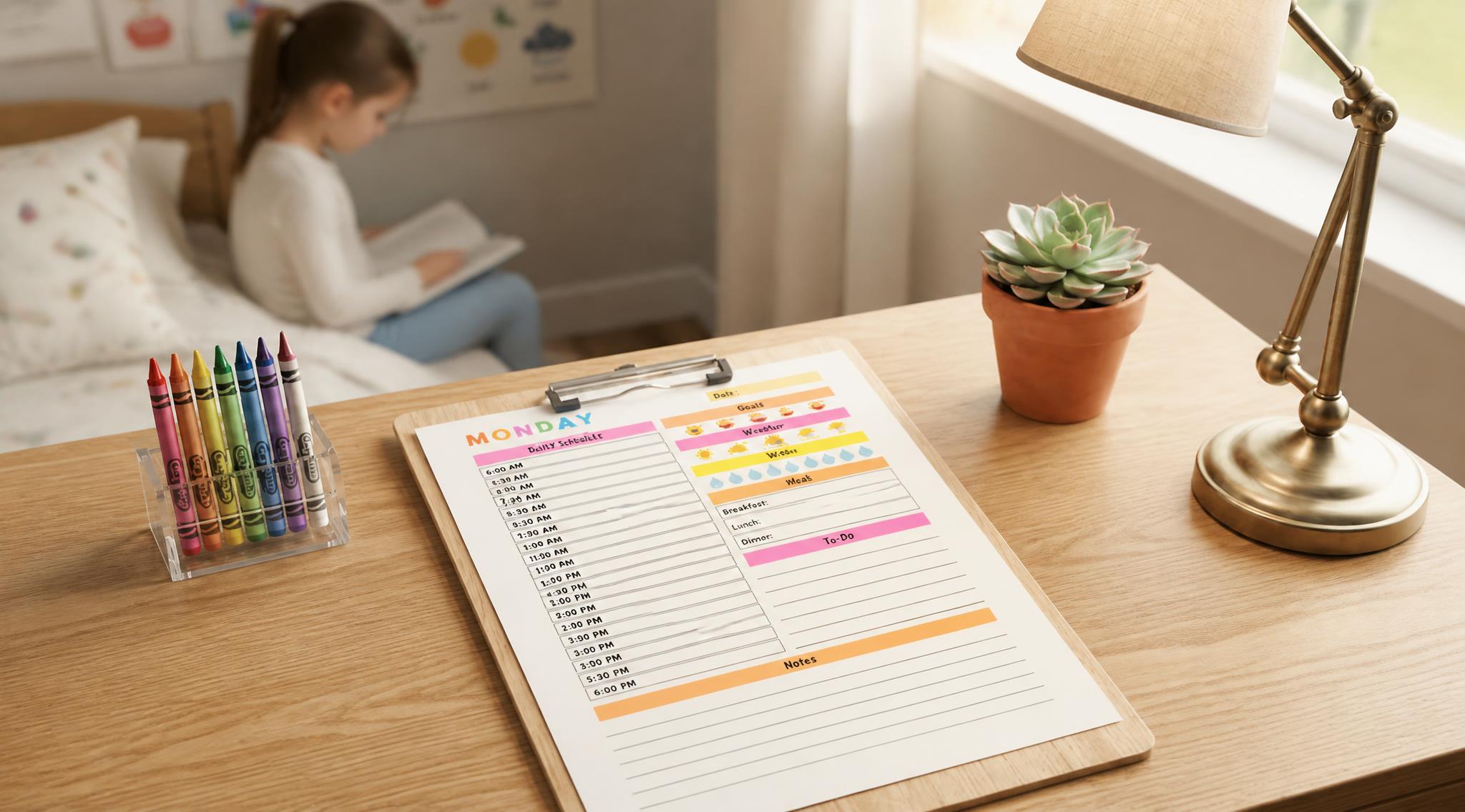 5 Ways Nat & Hollie Shop Crafts the ADHD Kids Planner That Organized Parents Notice